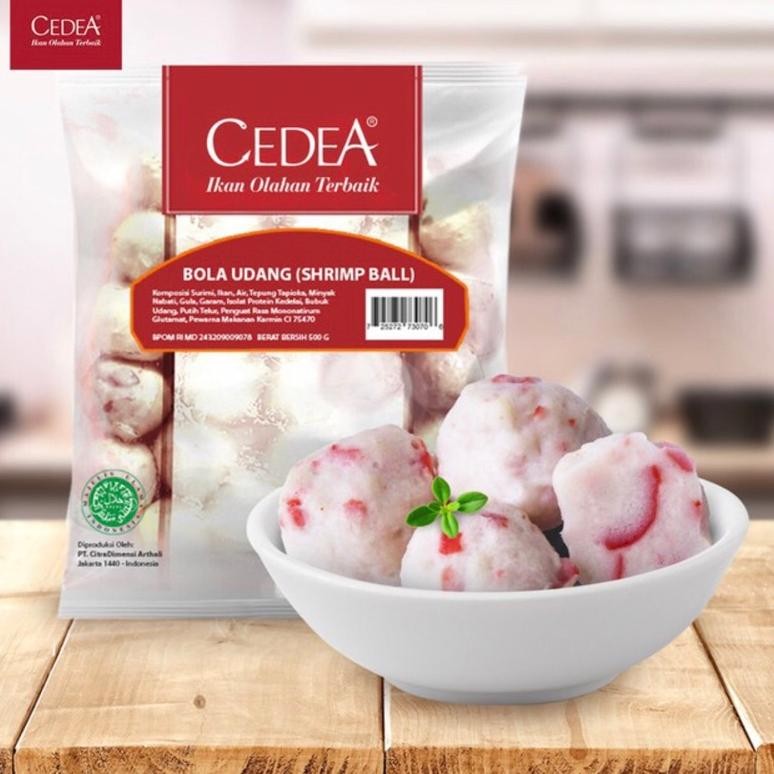 

Promo Cedea Shrimp Ball ( Bola Udang ) 500G Berkualitas