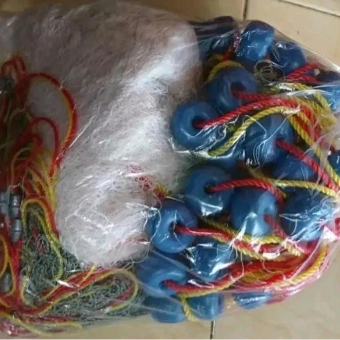 Jaring Udang 3 Lapis Nilon Siap Pakai Co
