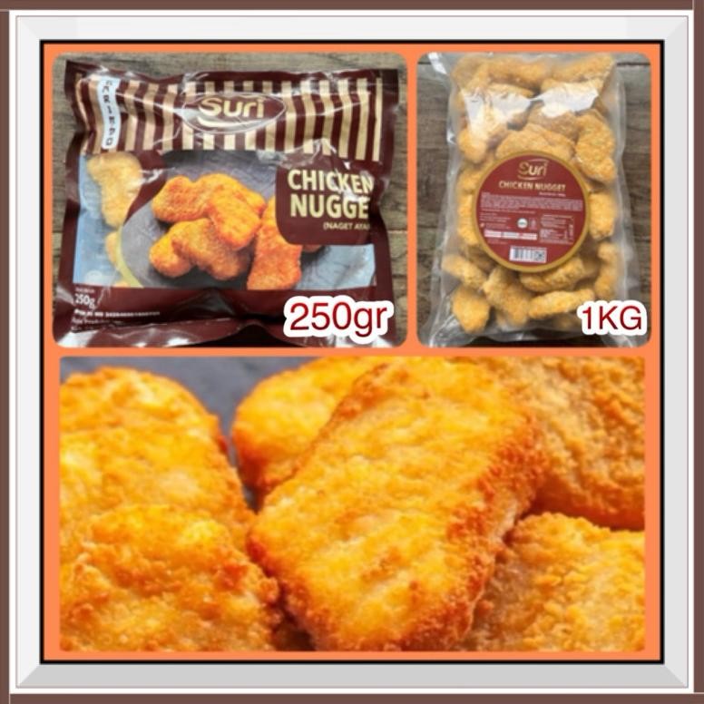 

Berkualitas Suri Chicken Nugget - Naget Ayam 250 Gr / 1Kg Promo