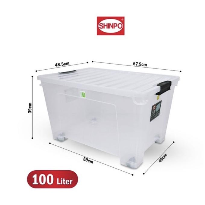 Container Box bening + roda