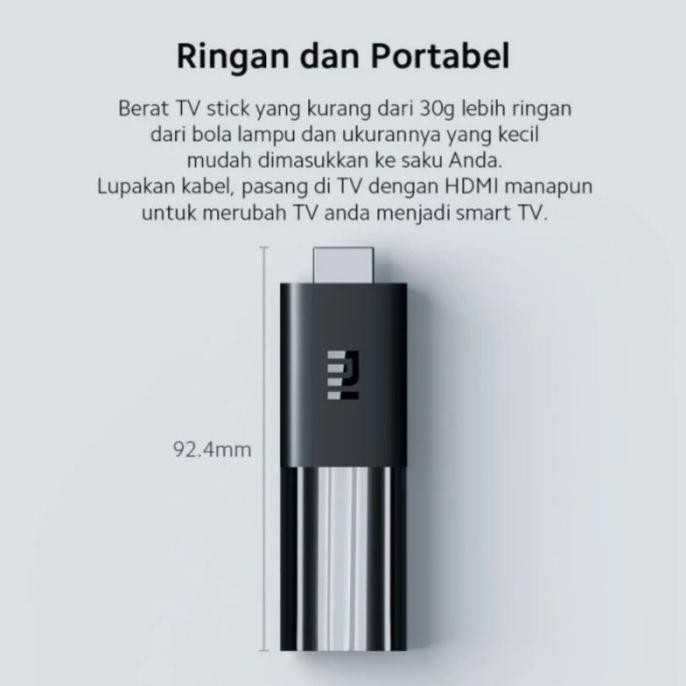 Mi TV Stick FHD 1080P Android Xiaomi Stik Full HD Set Up Box STB Smart SmartTV
