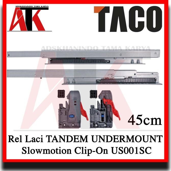 Rel Laci Tandem Undermount TACO US001SC 45cm