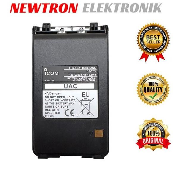 ready Baterai HT ICOM ICV80 U80 G80 ICT70A IC V80 T70A BP265 BP-265 Lithium Li ion