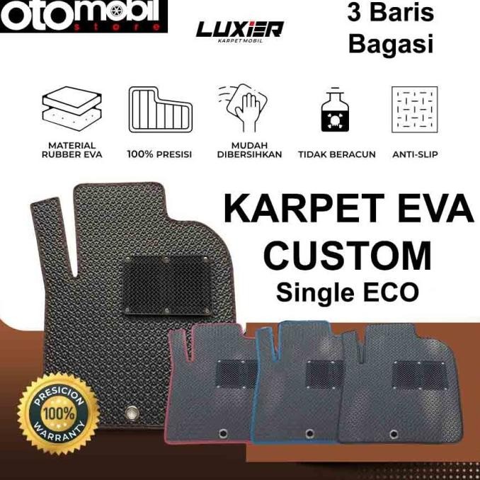 // Karpet Mobil Mazda 2 Skyactiv 2014-Up Otomobil Eva Luxier Single Eco //
