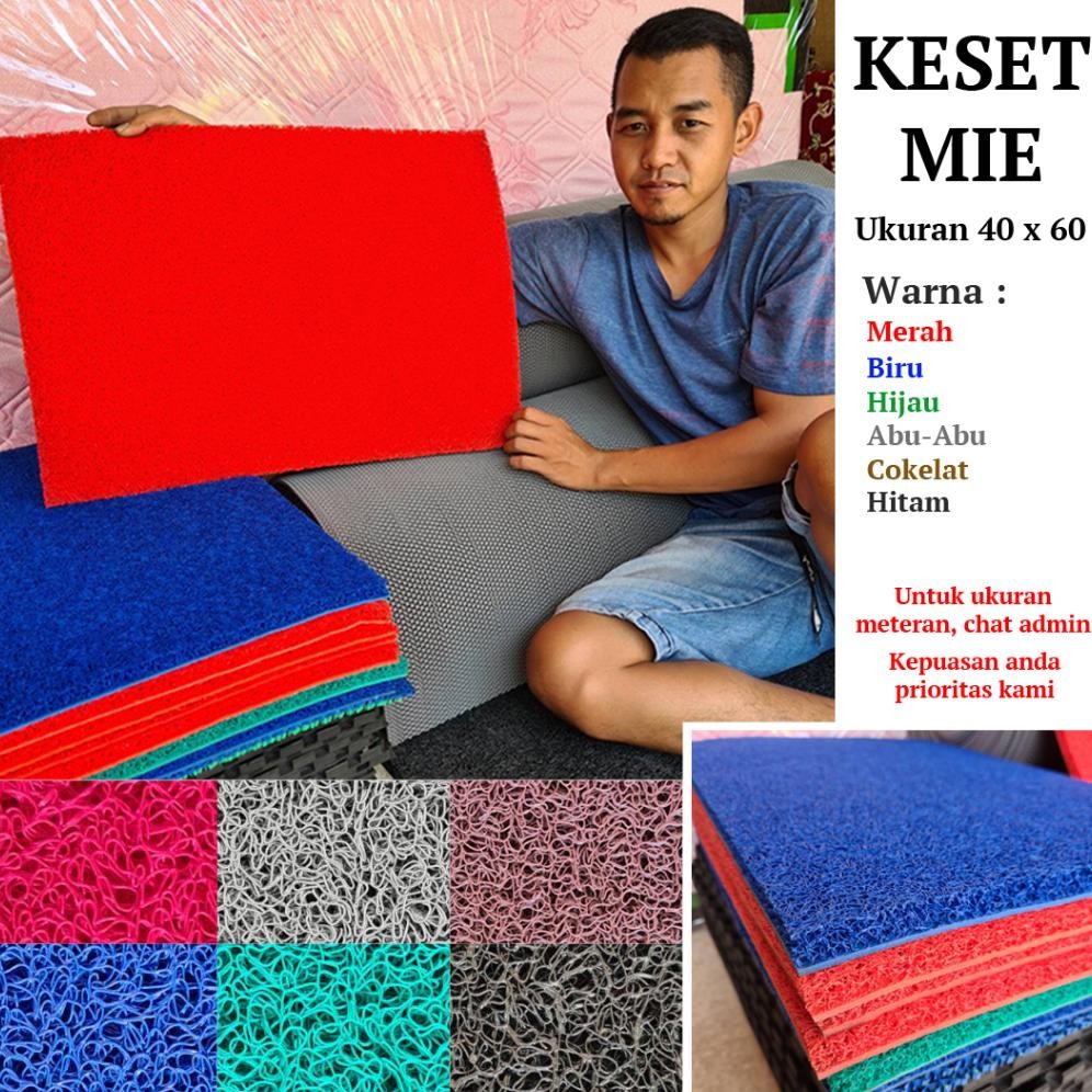 Keset Karpet PVC Mie Bihun Meteran