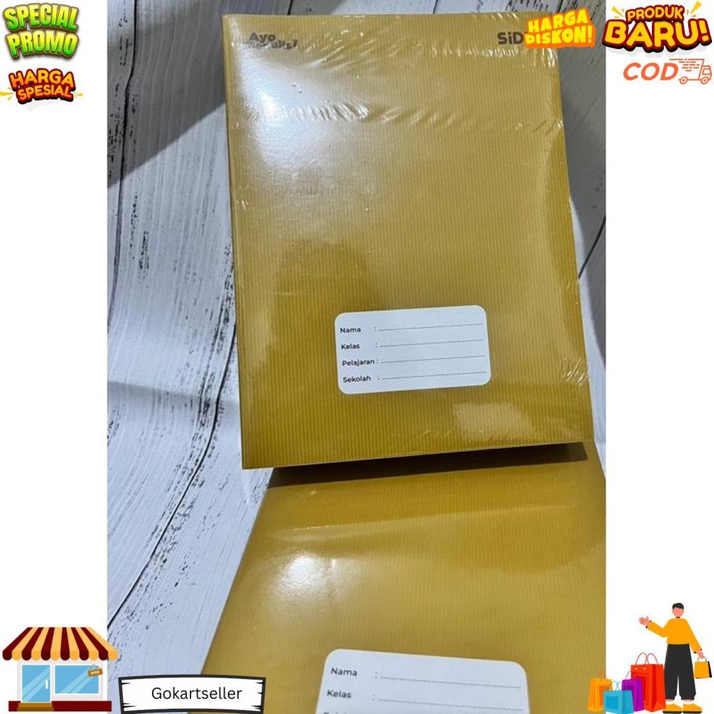 

Buku Tulis Sidu/Sinar Dunia Da40 Craft D Best Seller