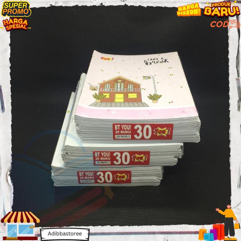 

Buku Tulis You Murah 30 Lembar D Terlaris