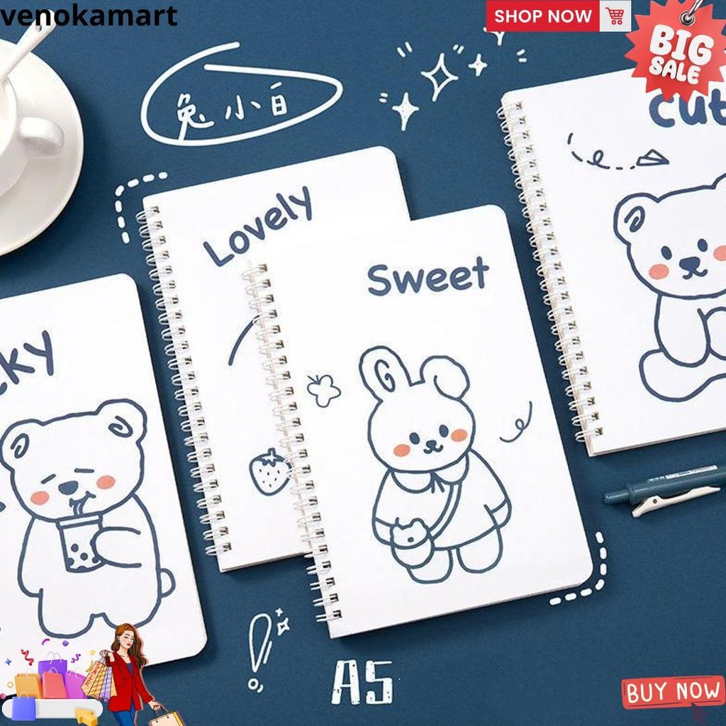 

Cod(Part 1) Buku Tulis A5 /Notebook A5/Buku Tulis Sekolah Isi 60 Lembar D Gratis Ongkir