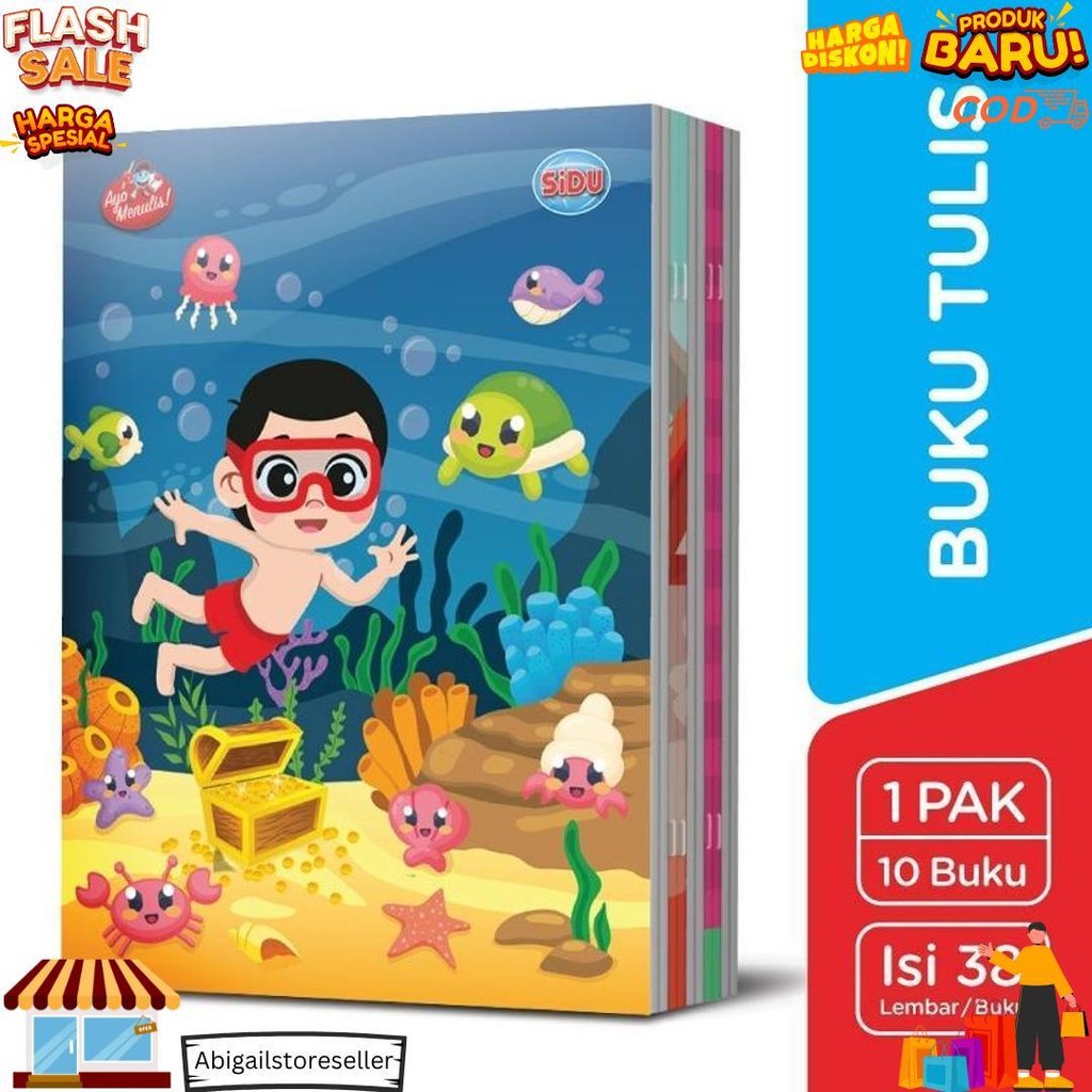 

Tbmo Buku Tulis Eb 38 Sidu Pack Isi 10 / Buku Tulis Sinar Dunia D Gratis Ongkir