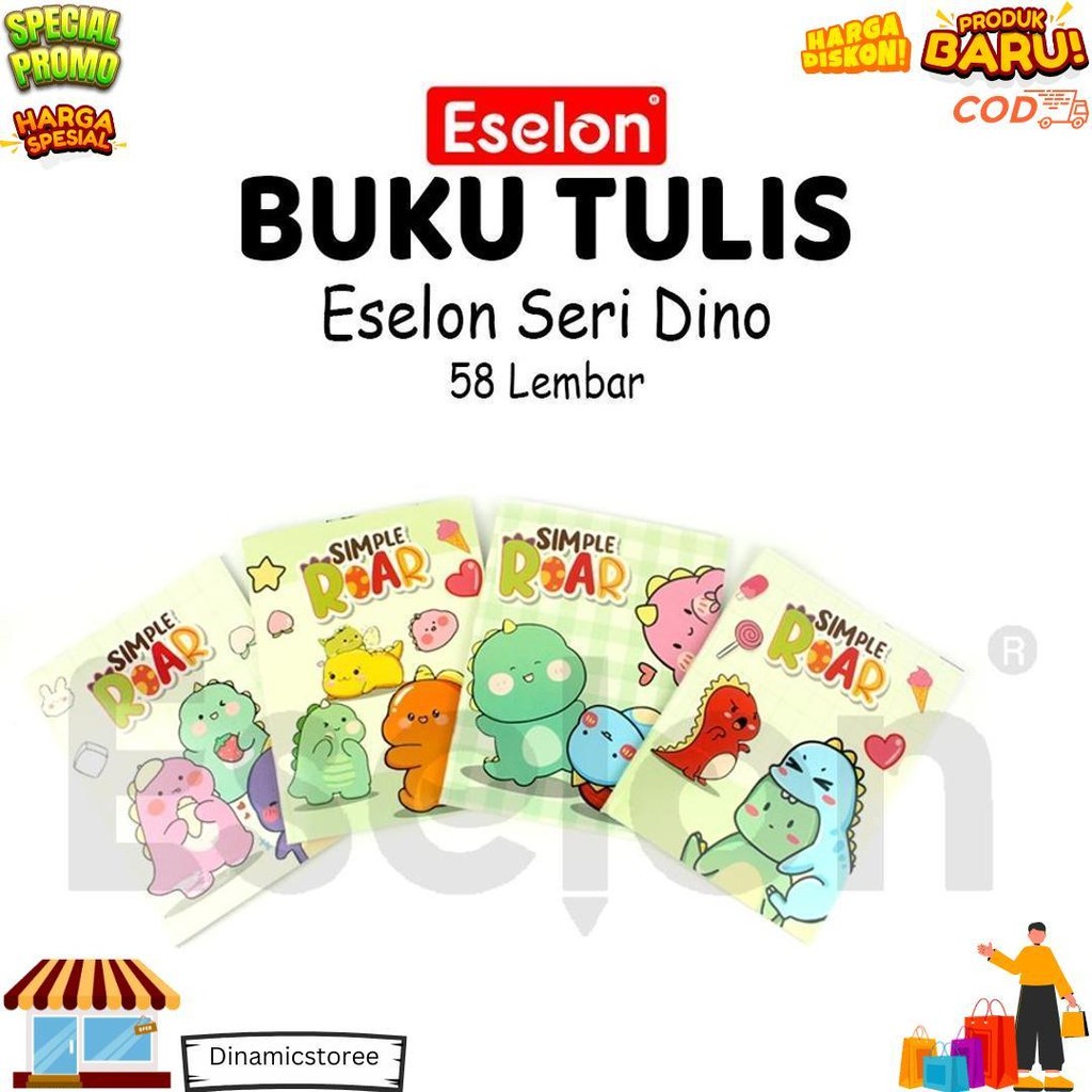 

10Pcs Buku Tulis Garis Eselon 58Lembar /1Pak Buku Tulis Eselon 58Lbr D Cod