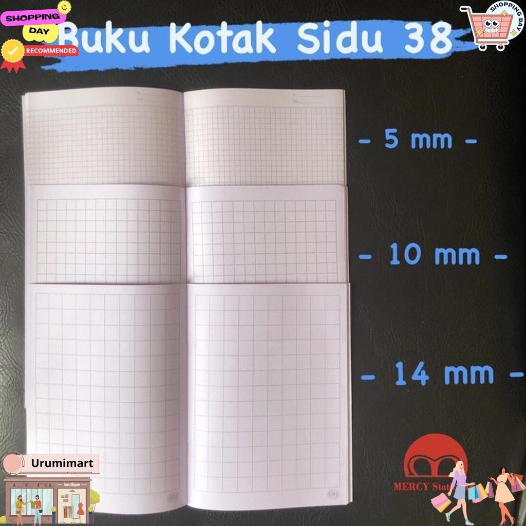 

Buku Tulis Garis Mandarin Kotak Besar Kotak Kecil Sidu Buku Kotak Matematika Strimin Sinar Dunia 38 Lembar Grosir Ecer D Best Seller