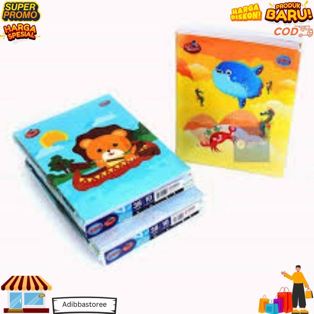 

1Pack Isi 10 Biji Buku Tulis Sidu Isi 38 Original D Promo Puncak