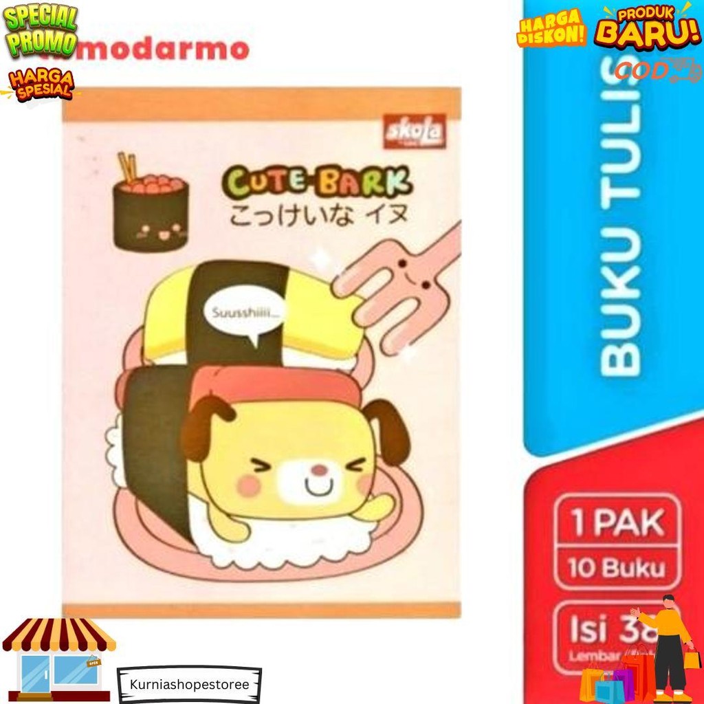 

Tbmo Buku Tulis Skola By Sinar Dunia 38 Lembar Sinar Dunia Per Pack Isi 10 Pcs D Gratis Ongkir