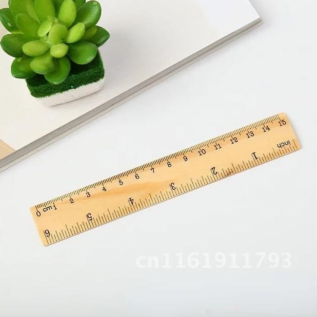 

Wooden Straight Rulers Drawing Tool Desk Accessories Student Teacher Stationery School Office Supplies 15/20/30Cm