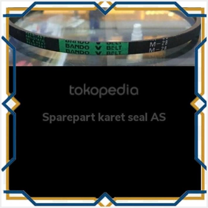 [SPA] VANBELT TALIKIPAS MESIN CUCI SHARP AQUA POLYTRON M28 M 28 MEREK BANDO