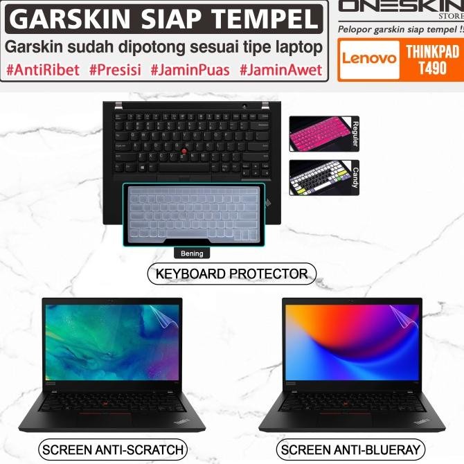 garskin laptop cover keyboard screen protector lenovo thinkpad t490