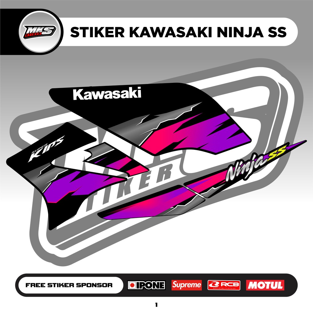 STIKER NINJA SS, NINJA R