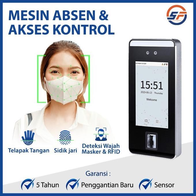 MESIN ABSENSI FINGERPRINT ZKTECO V5L MIFARE PROXY TERMURAH