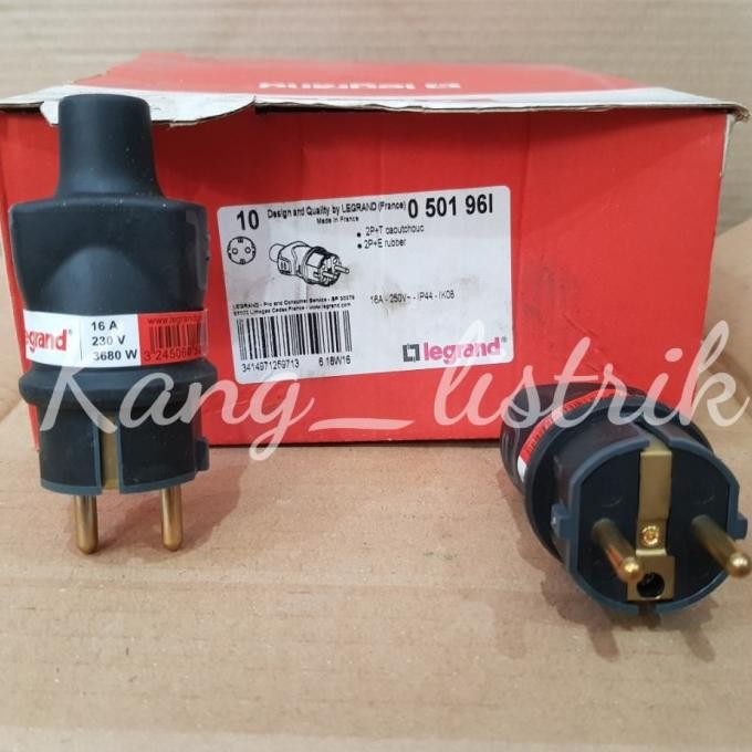 Terjangkau Steker Legrand / Steker Karet Legrand / Plug Karet Anti Air Legrand