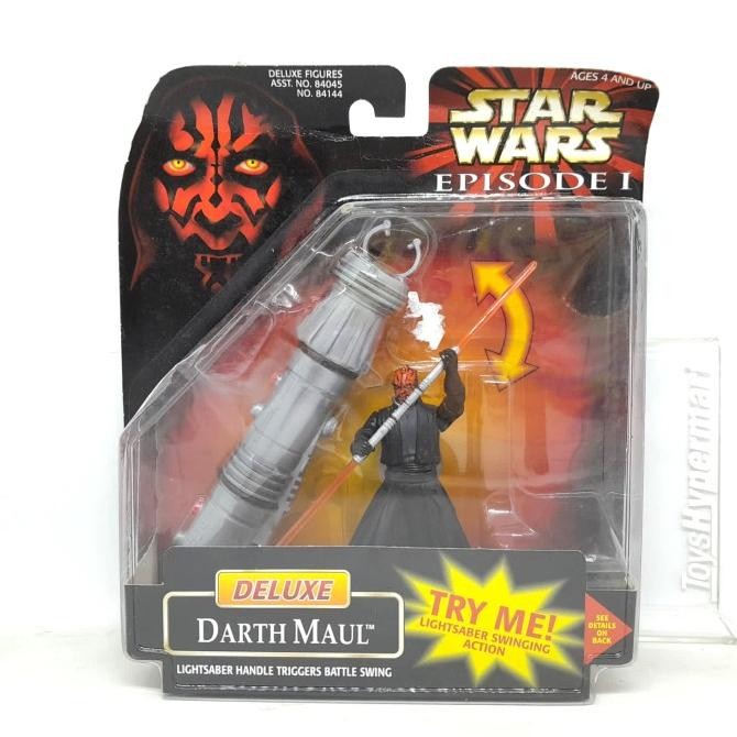 ORI Darth Maul Lightsaber Handle Battle Swing 3.75 Star Wars Kenner
