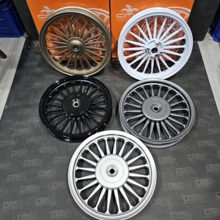 Velg CMG Racing Galaxy Palang 20 MG20 Model Daytona 14 x 185 215 Honda Vario 125 150 Old New Black B