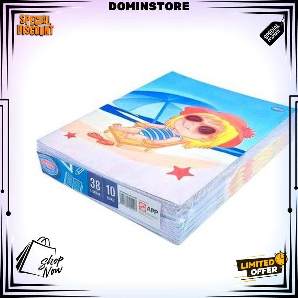 

Buku Tulis Sidu 38 (10Pcs) Sin Ar Dunia D Promo 4.4