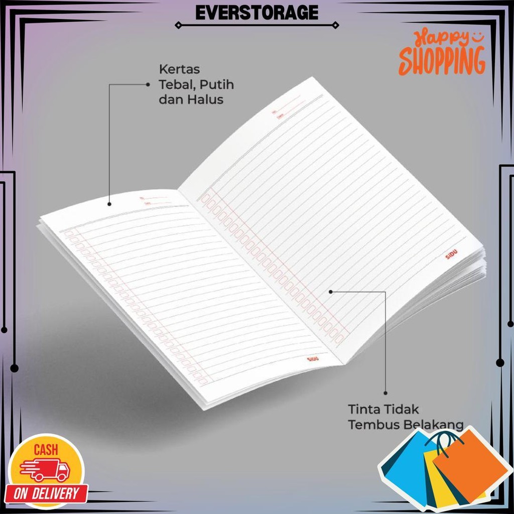 

[Stationery Spectrum] Sidu Buku Tulis Barbie 58 Lembar - 10 Buku Sdu Eb 58 Bb D Best Seller