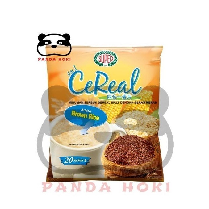 

tersedia super instant cereal brown rice - sereal instant beras merah