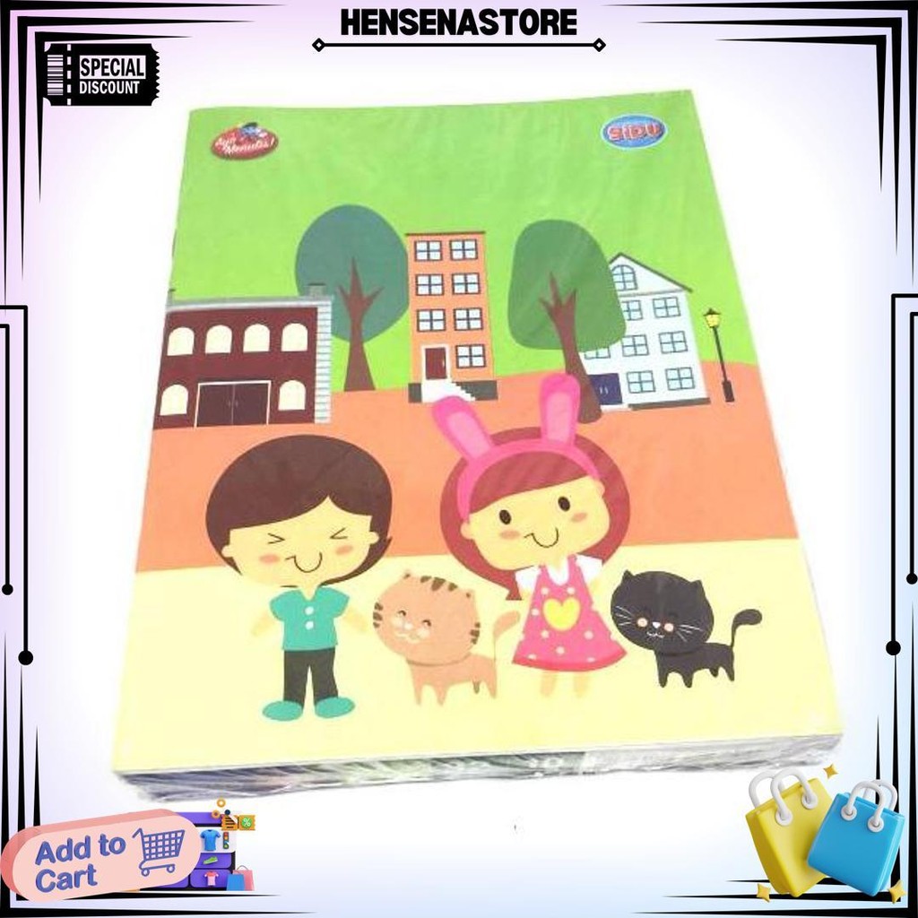 

Buku Tulis Sidu 32 Lembar / 1Pack ( 10Pcs ) Buku Tulis Sidu 32Lembar D Termurah