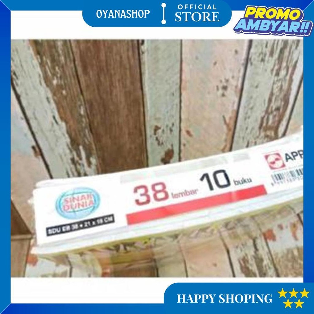 

[Davis]Buku Tulis Sidu 38 (10Pcs) Sin Ar Dunia D Termurah