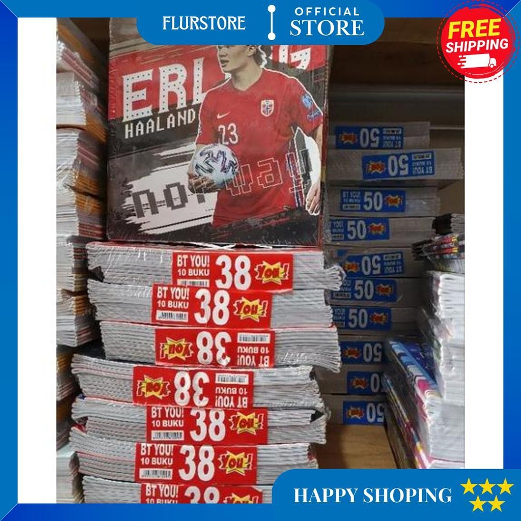 

Buku Tulis You 38 1Pak(10Buku) D Promo Puncak