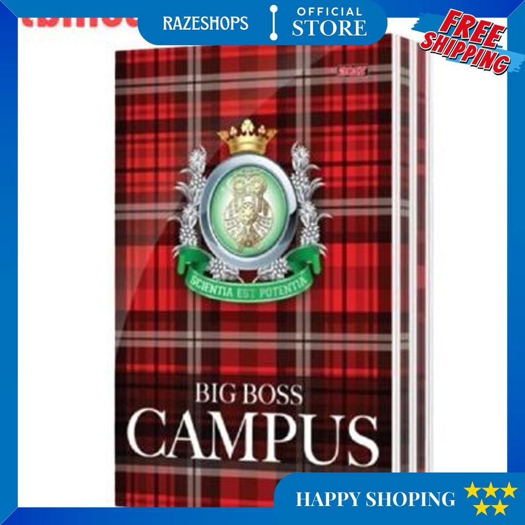 

Tbmo Pack Buku Tulis Eb 36 Campus Big Boss Isi 10Pcs - (20 Pack) - Ang D Promo Puncak