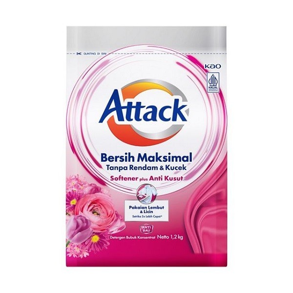 ATTACK PLUS SOFTENER 1.2 KG