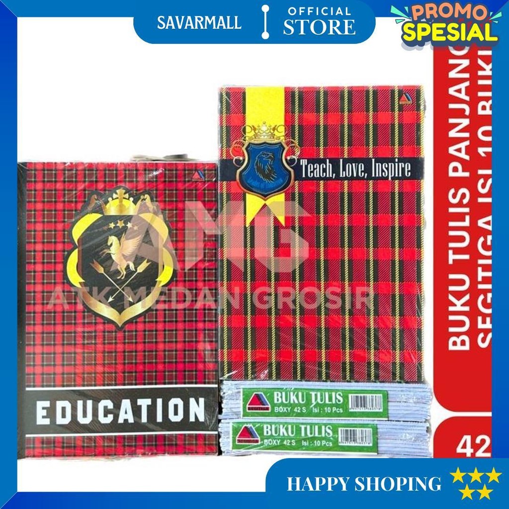 

Buku Tulis Panjang 42 Lembar Segitiga 10 Buku Atk Medan Grosir D Terlaris