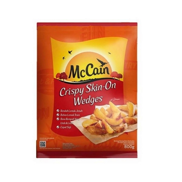 

MC.CAIN CRISPY SKIN-ON WEDGES 800 GR