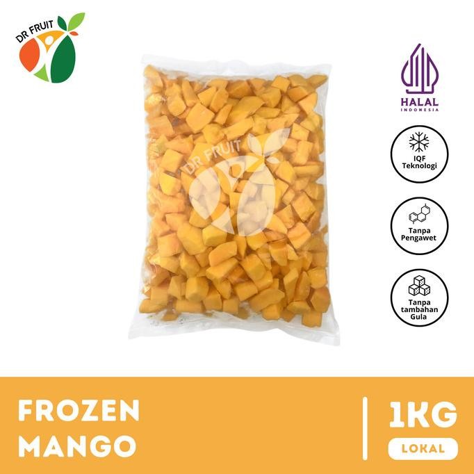 

Diskon! Buah Mangga Beku | Frozen Mango (IQF) | 1 KG