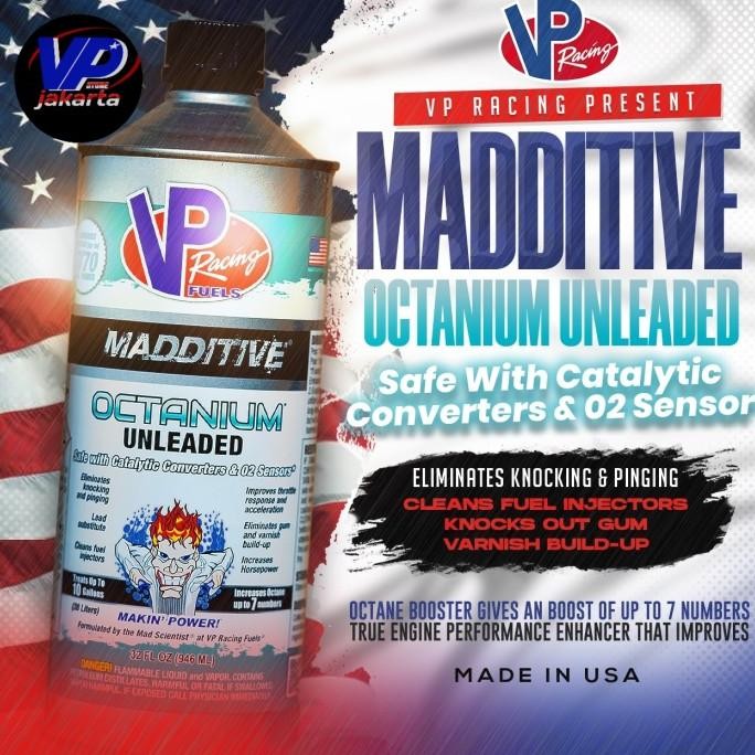 Vp Racing Oktanium Oktan Concentrate Oktan Booster Untuk Mesin Bensin - Asli