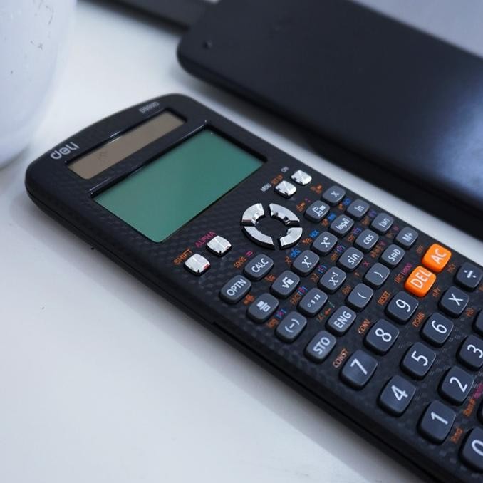 

Deli Kalkulator Ilmiah Sekolah Scientific Calculator 552Fungsi CD991ID LDS