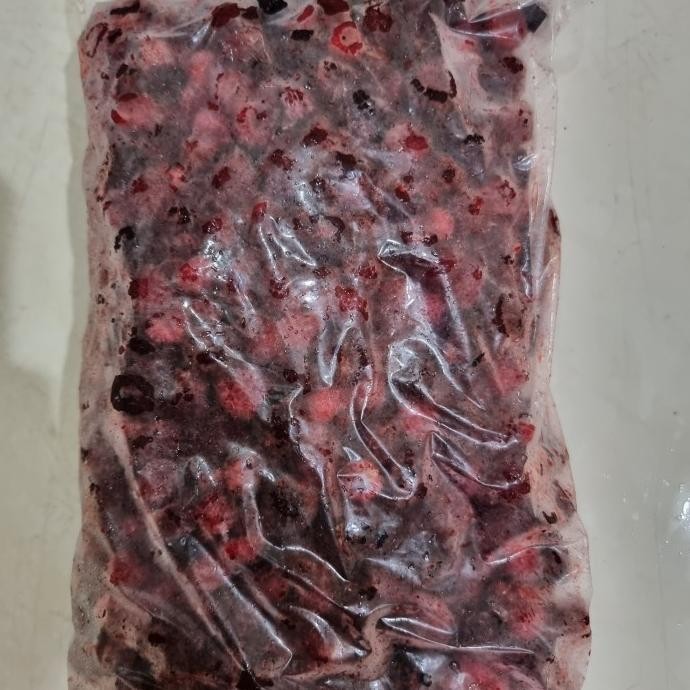 

Diskon! GROSIR MURAH 1kg Buah Raspberry Frozen IQF Buah Beku Black Hitam