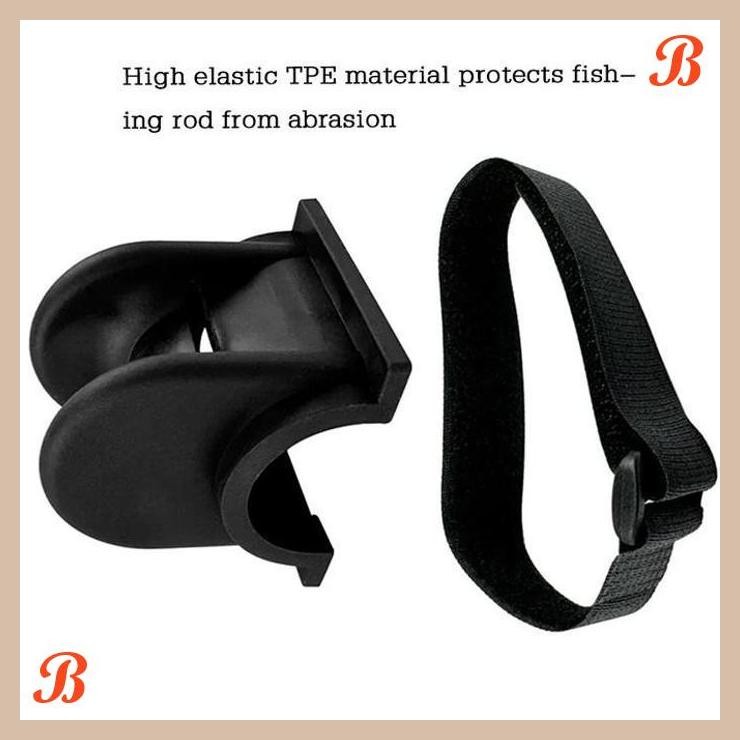 [CBM] DUDUKAN JORAN PANCING PORTABLE FISHING ROD HOLDER TPE ELASTISITAS TINGGI UNTUK PERAHU MEMANCIN