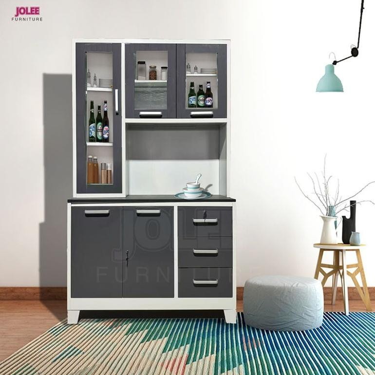 Lemari Dapur Minimalis Rak Dapur Serbaguna Rak Penyimpanan Dapur /Lemari Ruang Makan