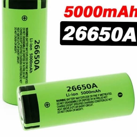 ready  BATTERY 26650 26650A BATRE BATERAI PANASONIC 5000MAH murah