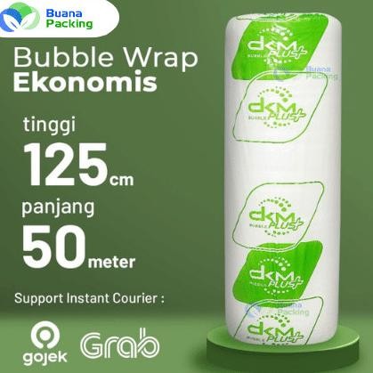 

tersedia plastik bubble wrap dkm+ green - buble lapisan packing