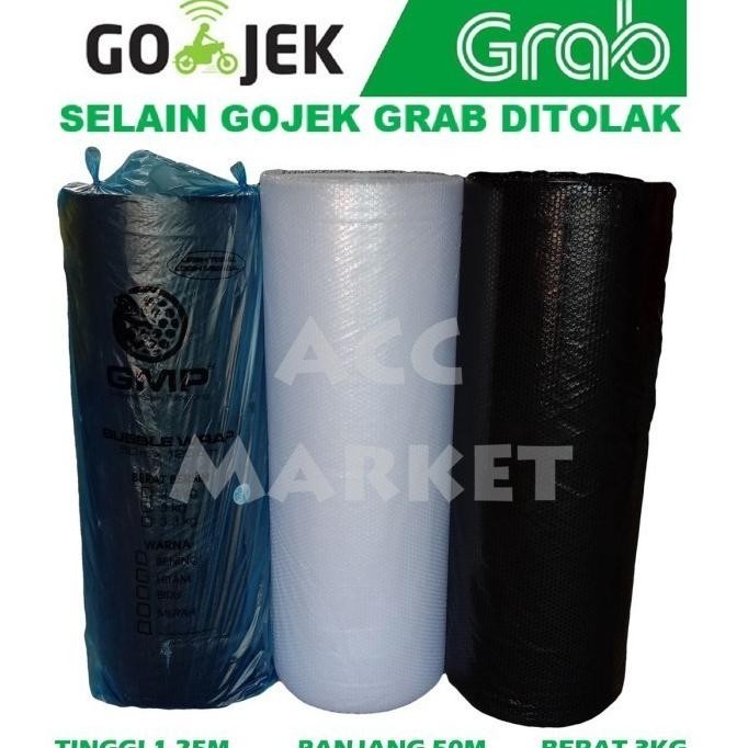 

tersedia bubble wrap 50 m x 125 cm plastik buble packing