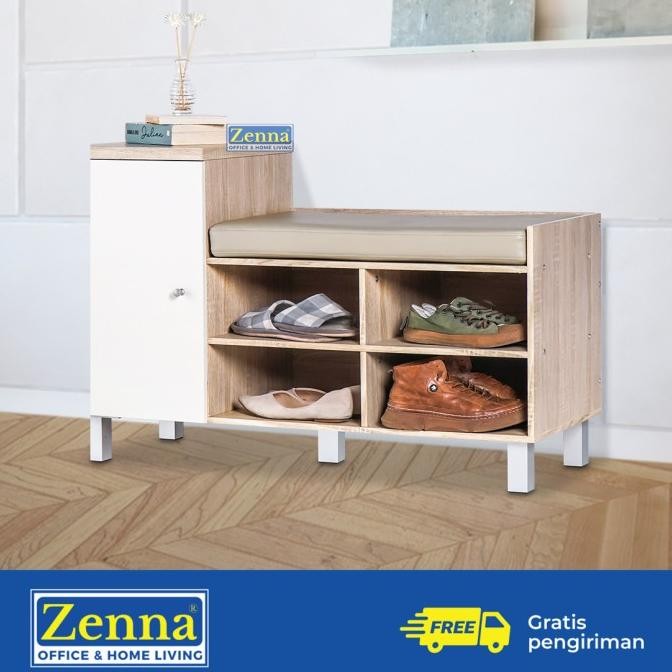 Zenna Rak Sepatu 98 / Lemari Sepatu Minimalis
