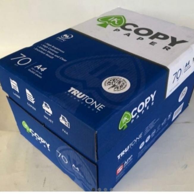 

1 Box kertas hvs A4 IK Copy Paper(5 rim) murah