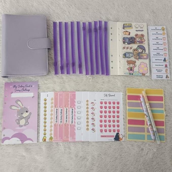 

Paket Binder Nabung Keuangan Lengkap (10 Ziplock) murah