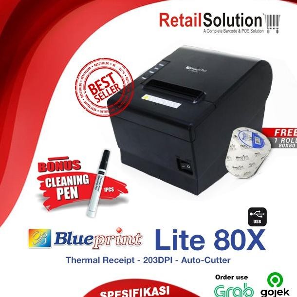 Printer Thermal USB 80mm - Blueprint Lite80 X / Lite 80X / Lite80X