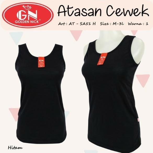 Tank Top Wanita Tali Lebar