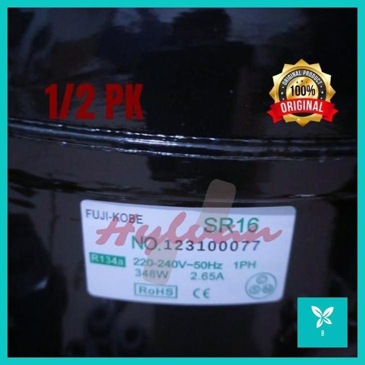 | HV | KOMPRESOR KULKAS 1/2 PK | KOMPRESOR FREEZER 1/2 PK MERK FUJI ORIGINAL